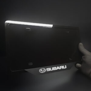 range rover license plate frame black acrylic (copy)