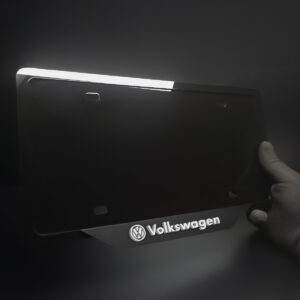 toyota license plate frame black acrylic (copy)